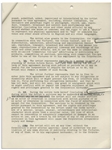 Larry Fine Contract Signed Three-Times With Comedy III Productions, Dated May 1959 -- Initialed in Several Places as Well -- 12pp. Measures 8.5'' x 11'' -- Very Good Condition